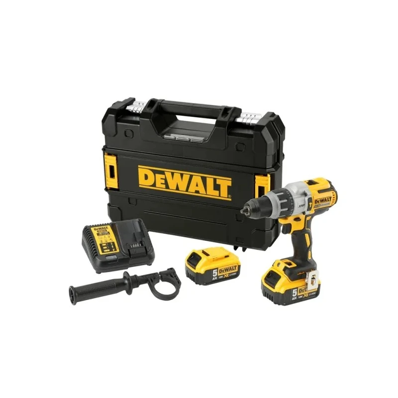 DeWALT Brushless Cordless Combi Drill 18 V 13 mm Keyless Chuck 66 Nm Torque DCD996P2-QW