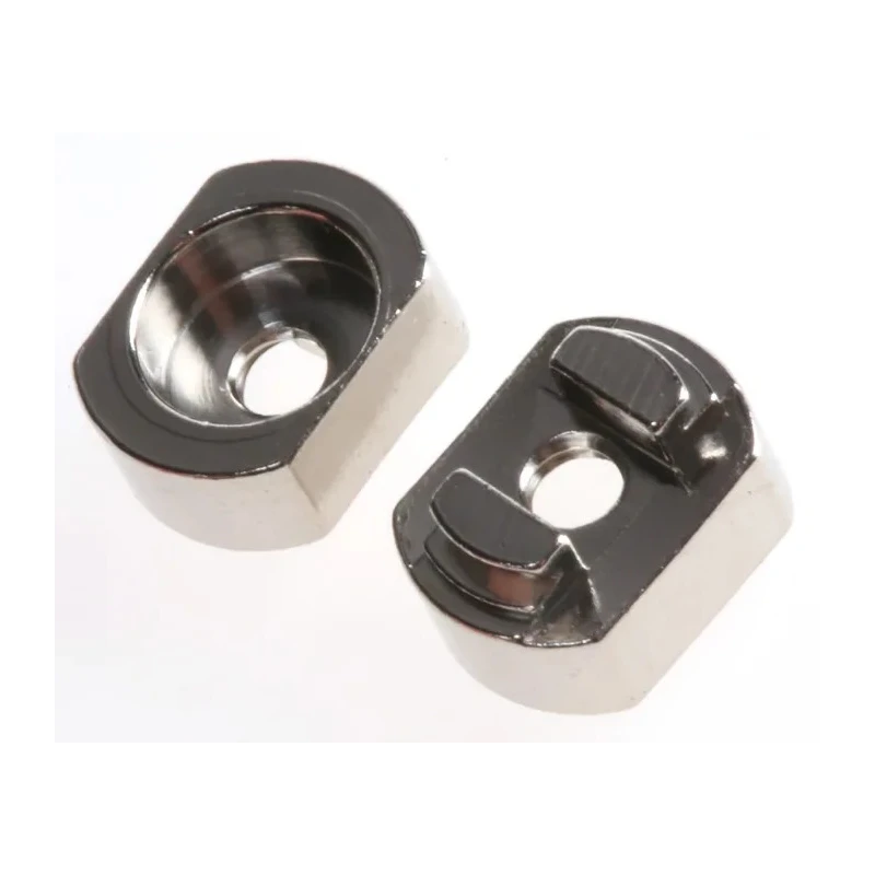 nVent SCHROFF Metal Sleeve for EuropacPRO Subracks, Brass Nickel Plated M2.5 Thread, 6 mm Height 8 mm Width, 100 21100-660