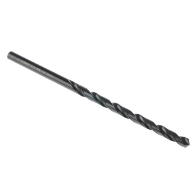 Dormer High-Speed Steel (HSS) Drill Bit 1 Inch, 156mm Overall Length, 6.8mm Shank Size, 118° Point Angle A1106.8