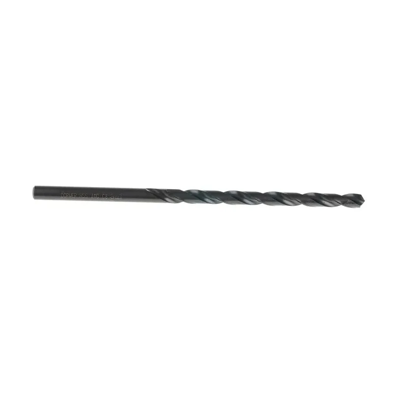 Dormer High-Speed Steel (HSS) Drill Bit 1 Inch, 156mm Overall Length, 6.8mm Shank Size, 118° Point Angle A1106.8
