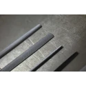 Bahco Second-Cut Engineers Half Round File 200 mm Length, 5 Pieces with Handles 1-477-08-2-2