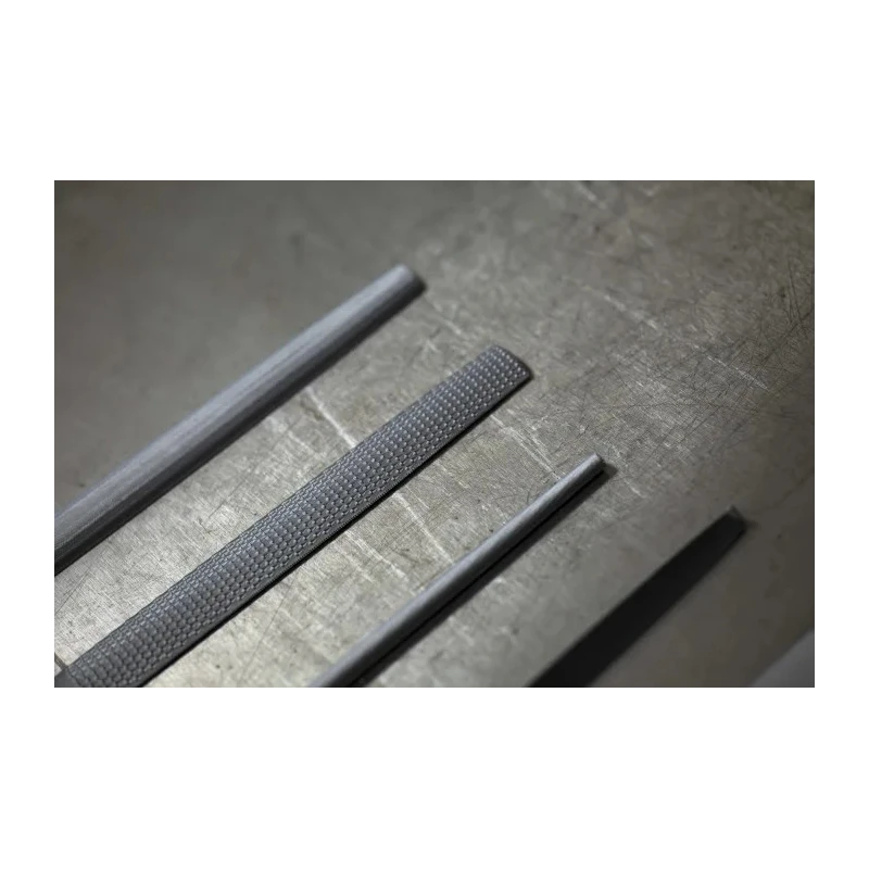 Bahco Second-Cut Engineers Half Round File 200 mm Length, 5 Pieces with Handles 1-477-08-2-2