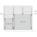 nVent SCHROFF MultipacPRO Series 2 U Rack Mount Chassis 20860-118
