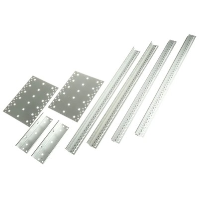 nVent Schroff europac PRO Series 3 U Rack Mount Chassis Stainless Steel Aluminium 84 HP 175 mm Depth 24563-191