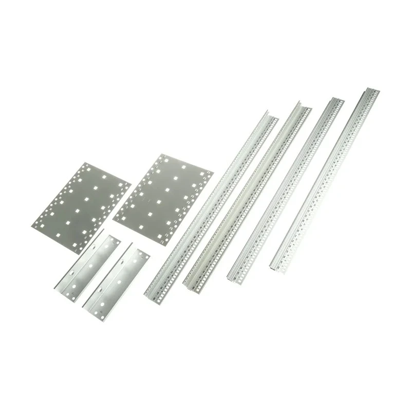 nVent Schroff europac PRO Series 3 U Rack Mount Chassis Stainless Steel Aluminium 84 HP 175 mm Depth 24563-191
