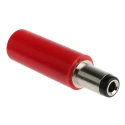 RS PRO Straight DC Jack 5A, 12V, Cable Mount, 23.6 mm Length, Nickel-plated Brass Contacts 487-814