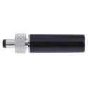 RS PRO DC Power Plug Straight Male Jack 5A 12V Cable Mount, 5.5mm Outer Diameter, 2.1mm Inside Diameter, 40.4mm 487-820
