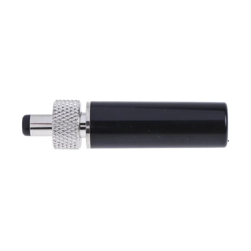 RS PRO DC Power Plug Straight Male Jack 5A 12V Cable Mount, 5.5mm Outer Diameter, 2.1mm Inside Diameter, 40.4mm 487-820