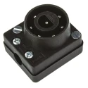 Bulgin Power Connector Cable 8 Screw Terminal 250V AC 6A Nylon Housing Brass Contacts PX0551