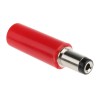 RS PRO DC Power Connector Straight Male Cable Mount 12V 5A Nickel Silver 487-826