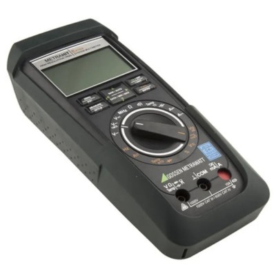 Gossen Metrawatt Handheld Multimeter True RMS with LCD Display, 10mΩ Resistance Resolution, CAT III CAT IV Safety M250A