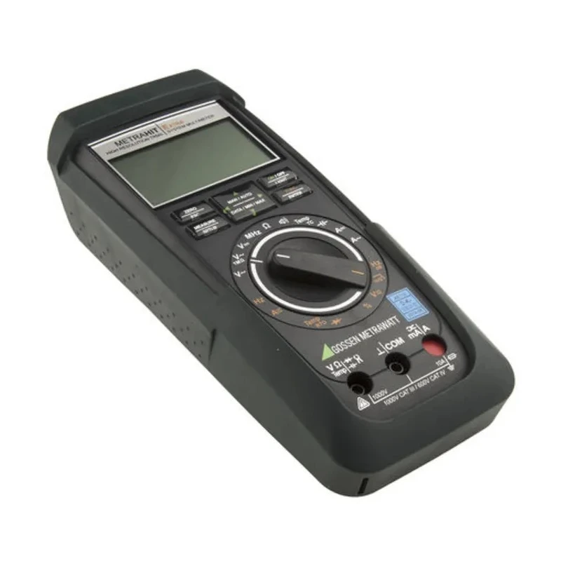 Gossen Metrawatt Handheld Multimeter True RMS with LCD Display, 10mΩ Resistance Resolution, CAT III CAT IV Safety M250A