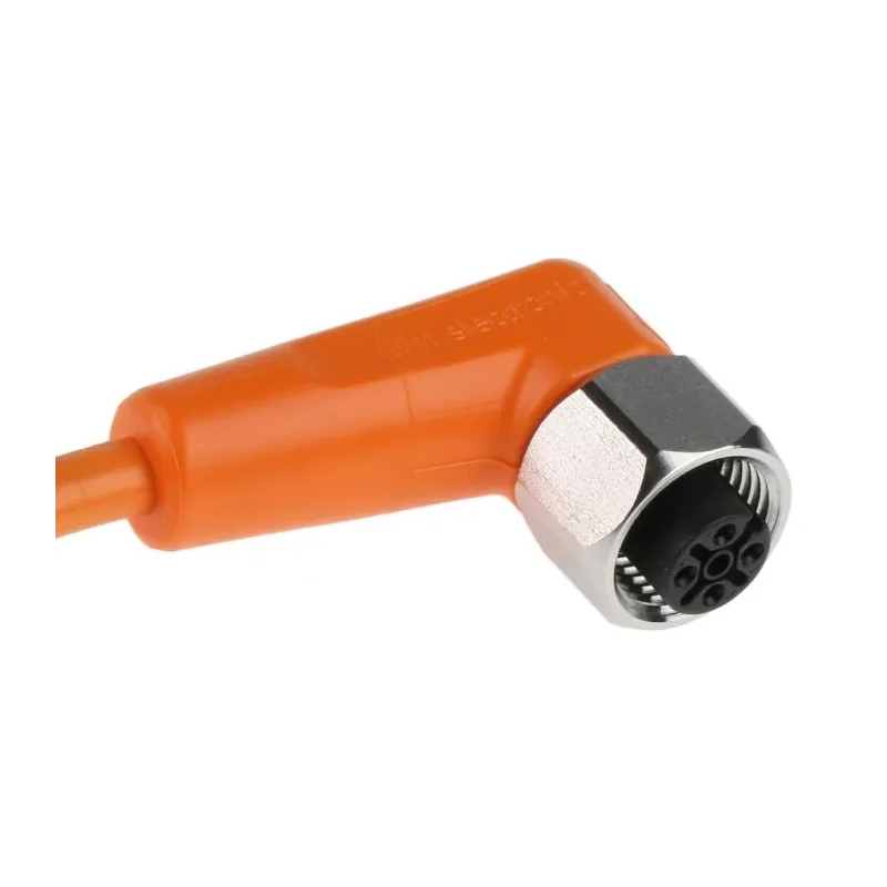 ifm electronic Female 4 Way Right Angle to Unterminated Free End Sensor Actuator Cable, 5 m EVT004