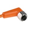 ifm electronic Female 4 Way Right Angle to Unterminated Free End Sensor Actuator Cable, 5 m EVT004