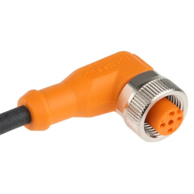ifm electronic Female 4 Way Right Angle to Unterminated Free End Sensor Actuator Cable, 10 m EVC006