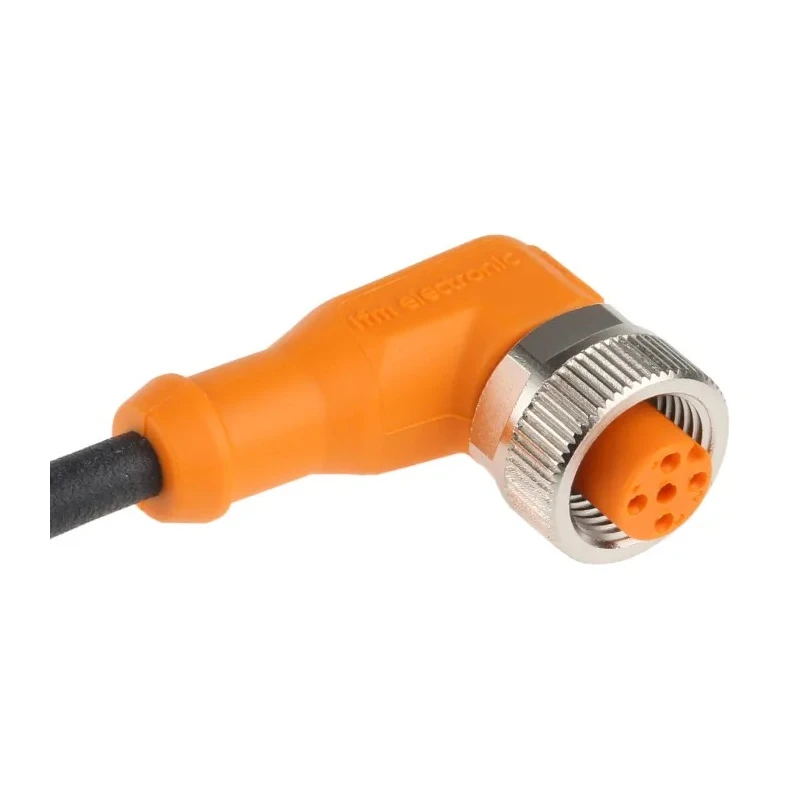 ifm electronic Female 4 Way Right Angle to Unterminated Free End Sensor Actuator Cable, 10 m EVC006