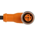 ifm electronic Female 4 Way Right Angle to Unterminated Free End Sensor Actuator Cable, 10 m EVC006