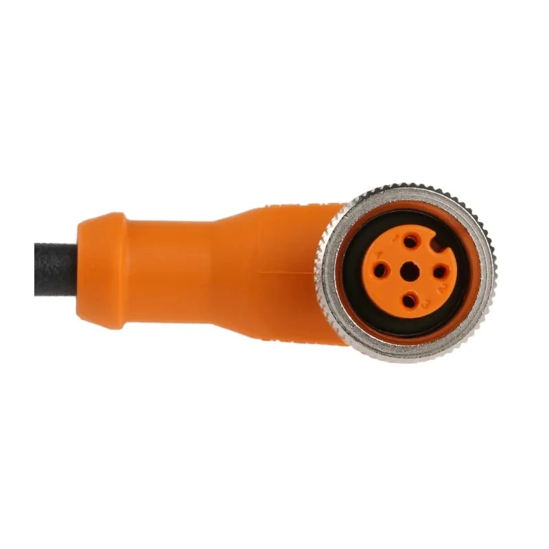 ifm electronic Female 4 Way Right Angle to Unterminated Free End Sensor Actuator Cable, 10 m EVC006