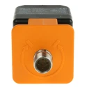 ifm electronic Block Inductive Proximity Sensor PNP 36 V DC 200 mA 20 mm Flush Mount IM5115