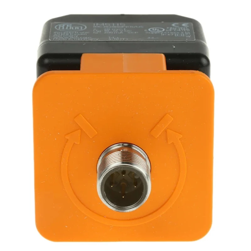 ifm electronic Block Inductive Proximity Sensor PNP 36 V DC 200 mA 20 mm Flush Mount IM5115