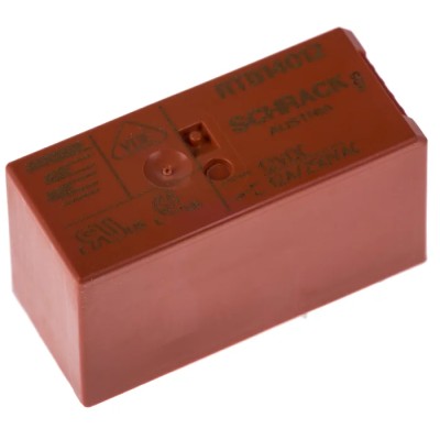TE Connectivity Power Relay PCB Mount, 12V DC Coil Voltage, 12A Switching Current, SPDT, RTB14012