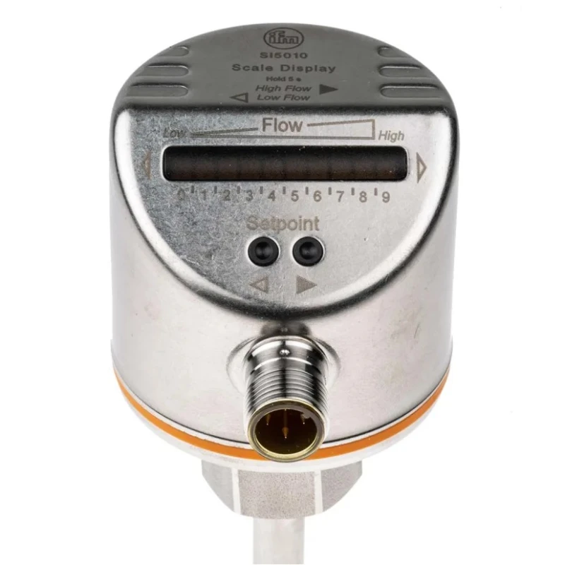 ifm electronic Threaded Flow Controller, 3000cm³/s Maximum Flow Rate, PNP Output, 18 mm Pipe Diameter, 36V DC SI5010