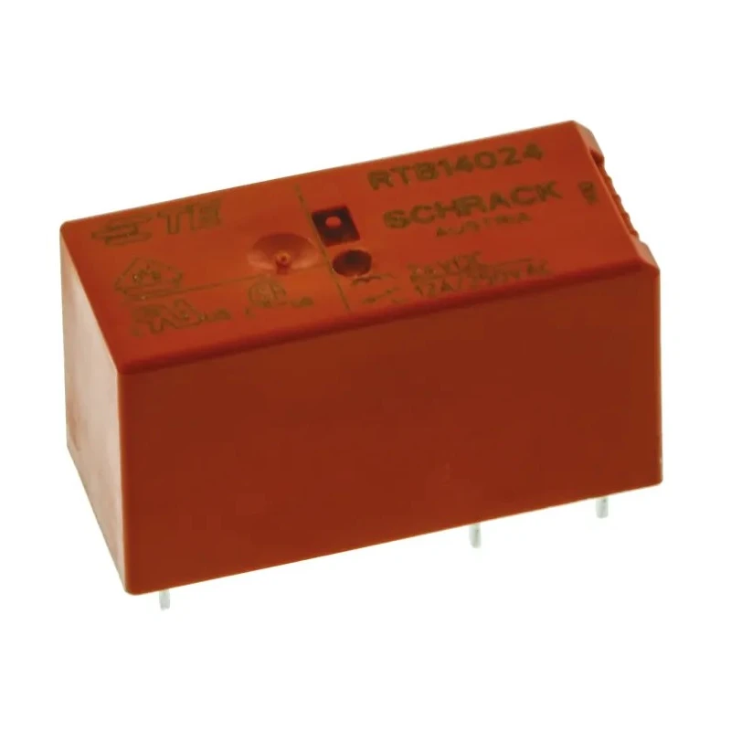 TE Connectivity PCB Power Relay with 24V dc Coil, 12A Switching Current, SPDT Contact Configuration RTB14024