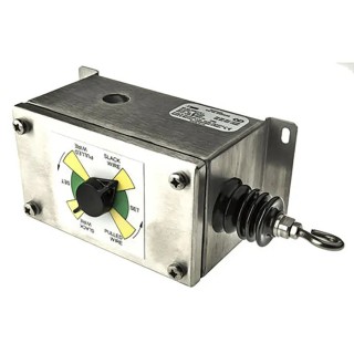 Craig & Derricott GWN Rope Pull Switch 209 mm, Straight, 2 NO/2 NC, Stainless Steel, IP65, 16A Contact Current GWN2/SS