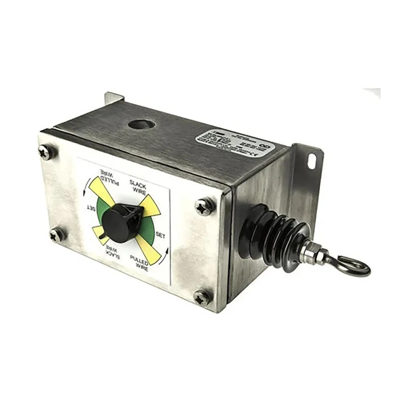 Craig & Derricott GWN Rope Pull Switch 209 mm, Straight, 2 NO/2 NC, Stainless Steel, IP65, 16A Contact Current GWN2/SS