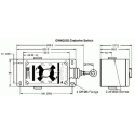 Craig & Derricott GWN Rope Pull Switch 209 mm, Straight, 2 NO/2 NC, Stainless Steel, IP65, 16A Contact Current GWN2/SS