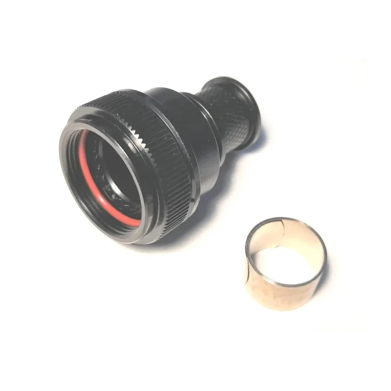 Amphenol Limited Circular Connector Backshell Aluminium Alloy Housing, Size 14, Straight Orientation BK4Size 