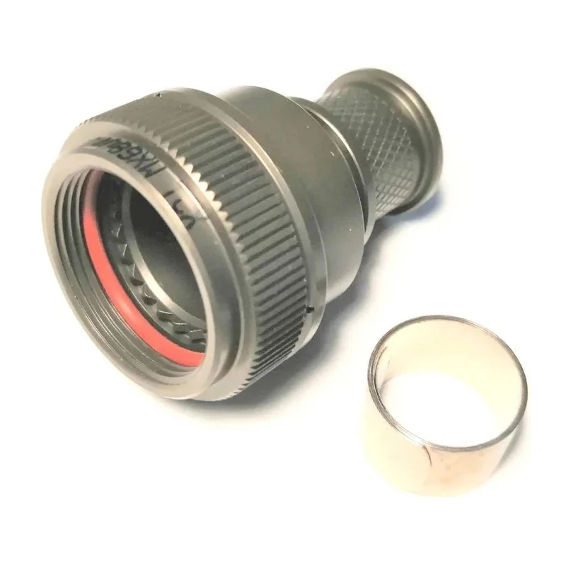 Amphenol Limited Circular Connector Backshell Straight Size 20 Aluminium Alloy Housing BK4Size 