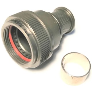 Amphenol Limited Circular Connector Backshell Straight Female Aluminium Alloy Shell Size 22 For Use With 38999 III BK4Size 
