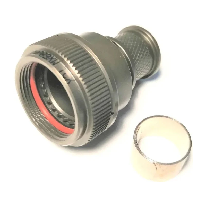 Amphenol Limited Circular Connector Backshell BK4Size 22, Straight Orientation, Aluminium Alloy Housing 