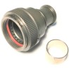Amphenol Limited Circular Connector Backshell BK4Size 22, Straight Orientation, Aluminium Alloy Housing