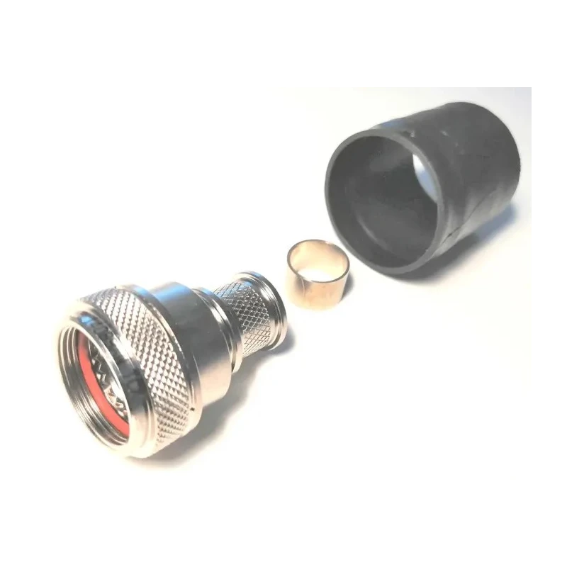 Amphenol Limited Circular Connector Backshell 22mm Shell Size Straight Orientation Aluminium Alloy Housing BK4Size 