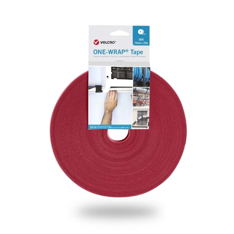 VELCRO® Yellow Reclosable Fastener Hook & Loop Tape 20mm Width x 200mm Length VEL-OW64504