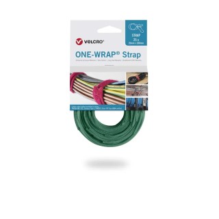 VELCRO® Green Reclosable Fastener Loop Tape 20mm x 200mm, 2.35mm Thickness VEL-OW64506