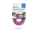 VELCRO® Purple Reclosable Fastener 20mm x 200mm Polypropylene Loop One-Wrap VEL-OW64507