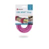 VELCRO® Purple Reclosable Fastener 20mm x 200mm Polypropylene Loop One-Wrap VEL-OW64507