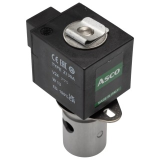 EMERSON ? ASCO Aluminium Body 2-Port Normally Closed Solenoid Valve 24V DC S10609Z130AD2