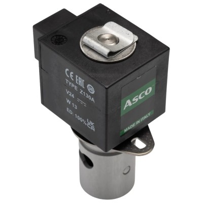 EMERSON ? ASCO Aluminium Body 2-Port Normally Closed Solenoid Valve 24V DC S10609Z130AD2