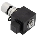 EMERSON ? ASCO Aluminium Body 2-Port Normally Closed Solenoid Valve 24V DC S10609Z130AD2