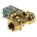 EMERSON ? ASCO Solenoid Valve 2 Port Normally Closed 24V AC Brass Body 10 Bar E238D002-078