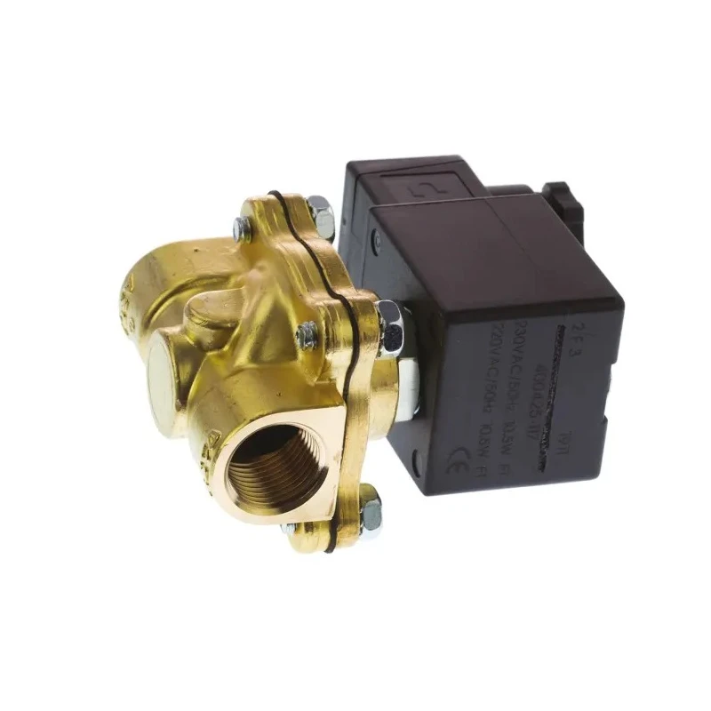 EMERSON ? ASCO Solenoid Valve 2 Port Normally Closed Brass Body 230V AC 9 bar Maximum Pressure E210C094-275