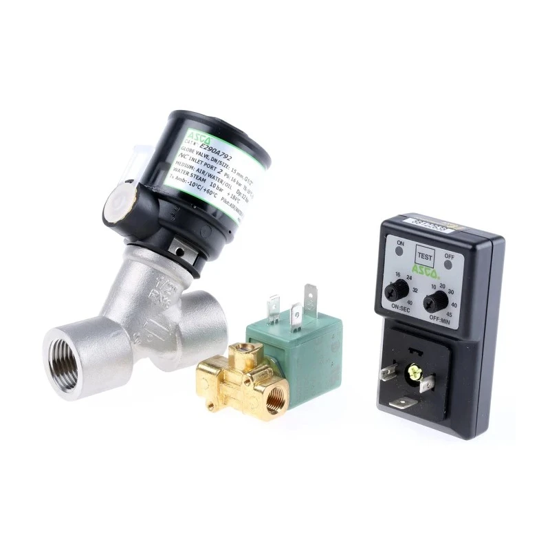 EMERSON ? ASCO Pneumatic Actuated Valve 12 bar Threaded 1/2 in ISO 228/1 CDVAE290A792