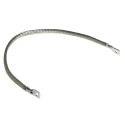 RS PRO Braided Wire Tin Copper Wire 15.08 mm² CSA M6 Stud Size 24 x 20 x 0.2 mm 0.4 m 489-169