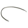 RS PRO Braided Wire Tin Copper Wire 15.08 mm² CSA M6 Stud Size 24 x 20 x 0.2 mm 0.4 m 489-169