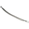 RS PRO Braided Wire 15.08 mm² CSA Tin Copper Wire M6 Stud Size 24 x 20 x 0.2 mm 0.25 m 489-163