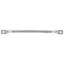 RS PRO Braided Wire, 10.05 mm² Cross Section Area, M6 Stud Size, 24 x 20 x 0.2 mm, 150 mm Length, Tin Copper Wire 489-208